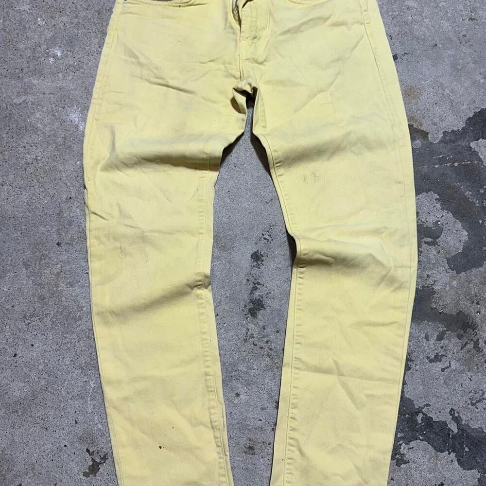 J-brand Men's Yellow Jeans